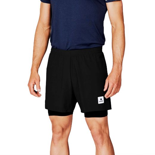 Saysky 2 In 1 Shorts 5" (Black)