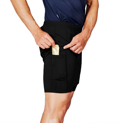 Saysky 2 In 1 Shorts 5" (Black)